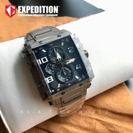 *Ready Stock*ORIGINAL EXPEDITION E6757MCBTTBU TITANIUM WATER RESISTANT CHRONOGRAPH MEN’S WATCH