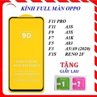 9D FULL SCREEN TEMPERED GLASS OPPO A31/F11 PRO/F11/F9/F7/F5/F3/F1S/A59/A83/A5/A9/A3S/A5S/A1K/RENO 2F