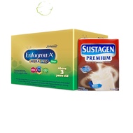 NEWln stock☄❦₪[Family Bundle] Enfagrow A+ Four Nurapro 2.4kg + Sustagen Premium 350g Milk