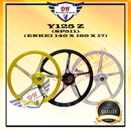 Y125 Z / ZR / LC135 5S ENKEI SP511 FULL CHOP SPORT RIM WITH BUSH AND BEARING 140 X 160 X 17 YAMAHA