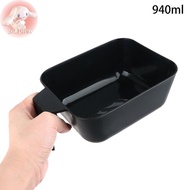 purplen Salon Hair Color Mixing Bowl Hair Dying Applicator Plastic Straw High-capacity Hairdressing 