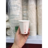 50 paper drinking cups, paper coffee cups 9oz (270ml)