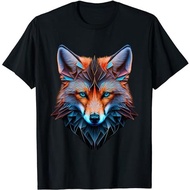Fox Blue Eyes Animal Fox T-Shirt