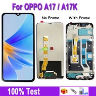 6.52"Original LCD Display for Oppo A17 CPH2477 Screen Replacement For Oppo A17K CPH2471 Lcd Display