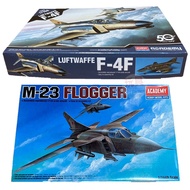 Fighter Model _ 1/144 _ Luftwaffe F-4F German Air Force Fighter/M23 Flogger Whip Tarter Fighter _ Ac