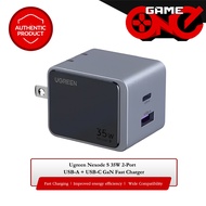 Ugreen Nexode S 35W 2-Port USB-A + USB-C GaN Fast Charger (X507/45222)