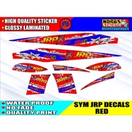 SYM JRP 110/115 bonus sticker decals decals