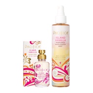 Pacifica Beauty Island Vanilla Spray Perfume and Hair & Body Mist Set, Fragrances, Body Fragrance, P