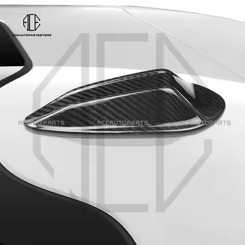 Dry Carbon Fiber Shark Fin Antenna Cover Body Kit For BMW M3 G80 G81 M4 G82 G83
