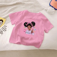 T-shirts for cute girls in cool fabric 9-33k111