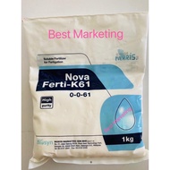 1KG NOVA FERTI K61 /Baja buah besar /soluble fertilizer