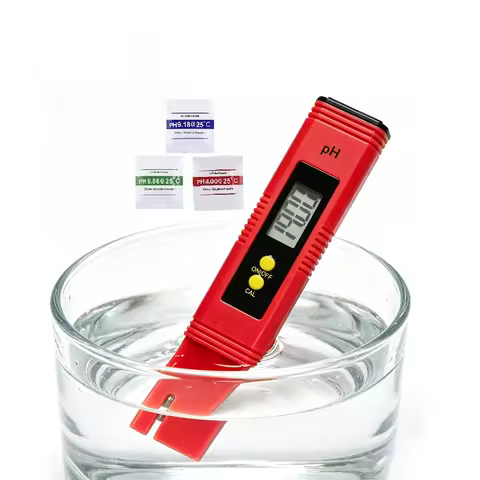 10pcs/Pack PH Meter Digital Water Tester 0.01ph High Accuracy PH Meter