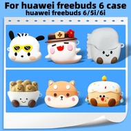 For Huawei freebuds 6/5i/6i case Shockproof Headphone Case Cover Huawei freebuds 6/5i/6i case Shockp