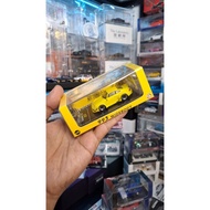 Cm Model 993 Widebody Porsche RWB Yellow Seal - Diecast 1:64