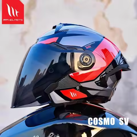 MT Cosmo SV Helmet Motorcycle ECE2206 DOT Casco 3/4 M-XXXL Helmets Scooter E-bike Motorcycle Accesso