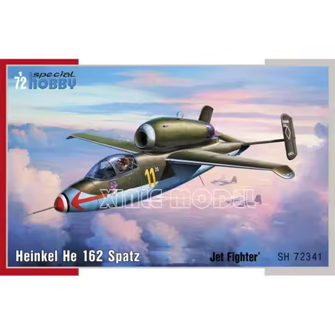 Special Hobby Plastic Assembled Plane Model Kit 72341 Heinkel He 162 Spatz 1/72