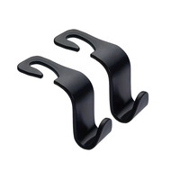 2-Piece Car Hook, Car Hidden Hook Headrest Seat Backrest Car Small Hook Seat Back Car Multifunctiona