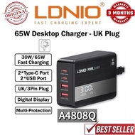 LDNIO A4808Q 65W Desktop Charger Adapter 100W Fast Charging Charger Adaptor Laptop Charger  LDNIO A4