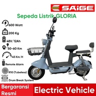 NEW!!! Saige Sepeda Listrik GLORIA Electric Bike Gloria Series MURAH!!