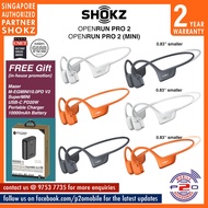 Shokz OpenRun Pro 2 / OpenRun Pro 2 MINI Open Ear Bone Conduction Bluetooth Headset