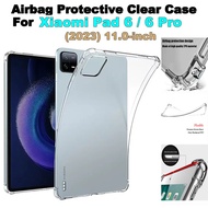 For Xiaomi Pad 6/6Pro 5/5Pro Transparent Tpu Tablet Shockproof Case