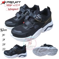 PRO ATT MGZ 495 V MAGNET / PRO ATT MGG 420 421 MAGNET MACAN - SEPATU SEKOLAH ANAK HITAM PUTIH MAHNET
