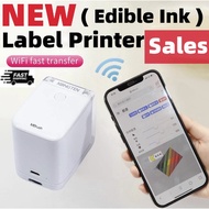 【Hot Products】 NEW WIFI PrinCube DIY Label Printer Edible Ink Cake Printer Color MBrush Handheld Printer Custom Content Portable Mini Printer Pad