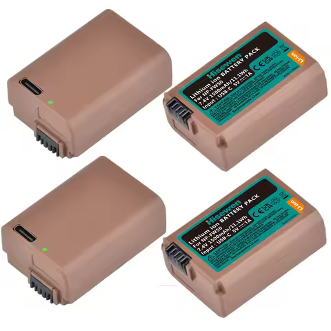 NP-FW50 NP FW50 NPFW50 Battery with Type C Port Batteria for Sony Alpha a3000 a5000 a6000 a6300 a650