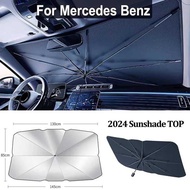 Sunshade Windshield Umbrella For Mercedes Benz W204 W205 W212 W213 W176 W177 X167 EQE EQS SUV Car Fr