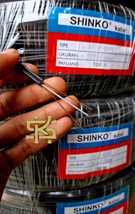 50Meter Kabel Telepon Kabel isi 3 Kabel Telkom Kabel Drop Wire Kabel Listrik