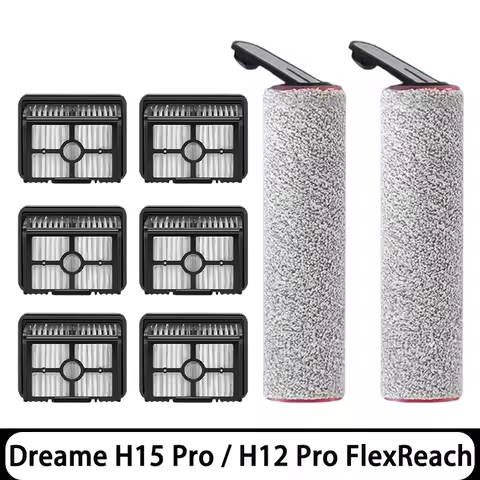 Compatible for Dreame H15 Pro / H12 Pro FlexReach / H13 FlexReach Brush Filter Accessories, ❌NOT for
