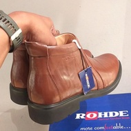 Terbaru Sepatu Boots Rohde 5406 Brown Original Kulit Asli Mantap