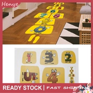 Henye Digit Jumping Grid Sticker  Preschool Education Easy to Paste Durable for Friends Gifts Family