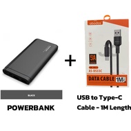 [NEW] Pineng PN-797PD 10000mAh 22.5W Fast Charge Powerbank Built in Cables Type-C & Fruit PN797