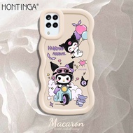 เคส Hontinga น่ารัก Kuromi สำหรับ Samsung กาแลคซี M22 M12 M23 M32 5G J7 2017 Pro เคสนิ่มสีสันสดใสแบบ