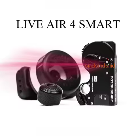 LIVE AIR 4 SMART Follow Focus of LiDAR Focus Motor Stronger Torque Faster Speed Longer Battery Life 