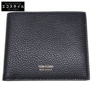 Tom Ford 【Like New】 122Y0228-LCL158G-1N001 T LINE CLASSIC BIFOLD WALLET Leather Bi-fold Wallet 【Used
