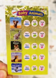 全新品【絕版品-點讀小卡】✅可點讀。KIDsREAD 《New Baby Animals 幼兒科普英文教材-點讀小卡》