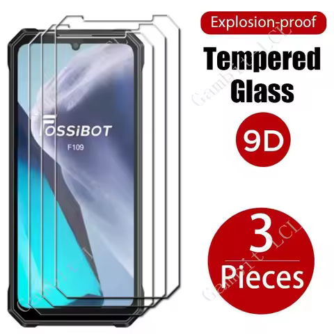 3PCS HD Original For FOSSiBOT F109 Tempered Glass Protective ON FOSSiBOTF109 6.75" Screen Protector 