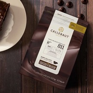 Callebaut 811 Dark Chocolate 54,5% Repack 250 Gr
