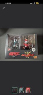 Medicom Toy BE@RBRICK 100% 假面騎士 1號 & 古迦