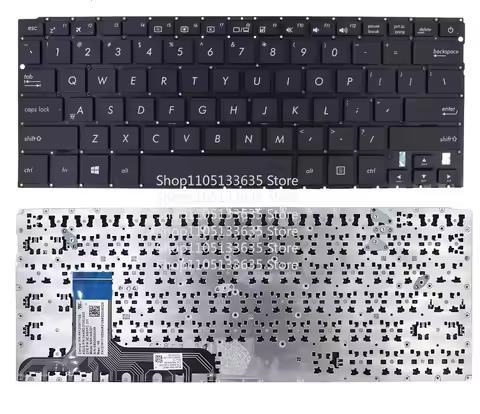 New For Asus ZenBook UX305C UX305L UX305U UX305FA Laptop US Keyboard Black
