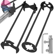 Faucet Wrench Tool Broken Pipe Extractor 7 Size Universal Spanner for Tight Space Extractor for 1/2"