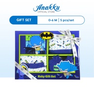 Anakku Newborn DC Batman Baby Boy 5pcs Gift Set Set Hadiah Bayi [0-6 Months] 720566-1-DC