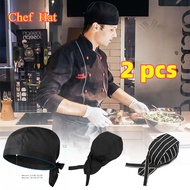 2 pcs Beautiful Chef Hat Fashionable Pirate Chef Hat Unique Kitchen Chef Tableware/ Japanese Chef Ha