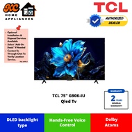 TCL 75“ G90K-IU 4K UHD QLED Google TV | Dolby Vision Atoms | HDR10+ | Google TV OS | 75G90K-IU | 2 Y