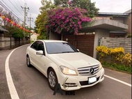 【FB搜尋桃園阿承】賓士 超人氣C180一手車跑8萬 2011年 1.8CC 白色 二手車 中古車