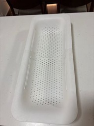 可伸縮鋅盤洗菜盤/乾碗盤/瀝水籃/置物架