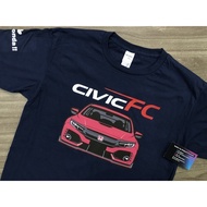 2024 fashion Honda Civic FC Motorsports D2 (Navy Blue Tshirt)