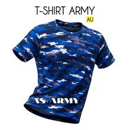 Army Shirt Army Camouflage T-Shirt Dryfit Camouflage T-Shirt TNI AU